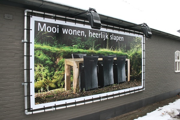Spandoek Frontlit - Standaard (brandvertragend B1) prijs per m2